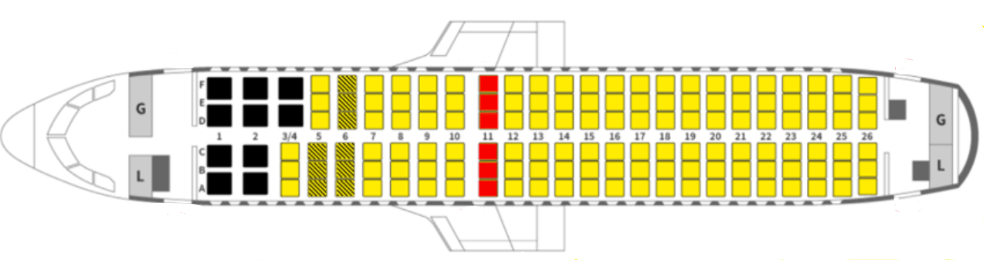 Spirit Airlines Seat Selections